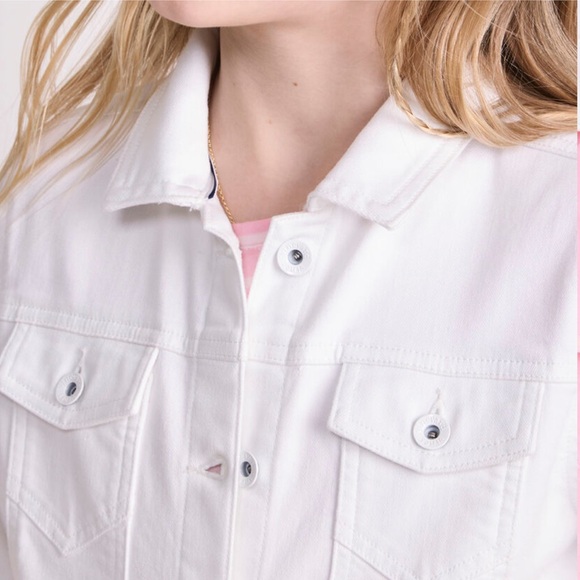Vineyard Vines Girls Jean Jacket size small - Picture 2 of 10